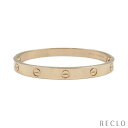 カルティエ Cartier ラブブレス ブレスレット K18PG(ピンクゴールド) ゴールド 【中古】