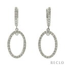 ノーブランドジュエリー NO BRAND JEWELRY ダイヤ ピアス ピアス Pt900プラチナ ダイヤモンド クリア 【中古】(4)