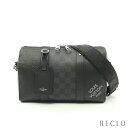 ルイヴィトン LOUIS VUITTON シティ キーポル ダミエグラフィット ダミエアンフィニ ショルダーバッグ PVC レザー ブラック N40452【中古...