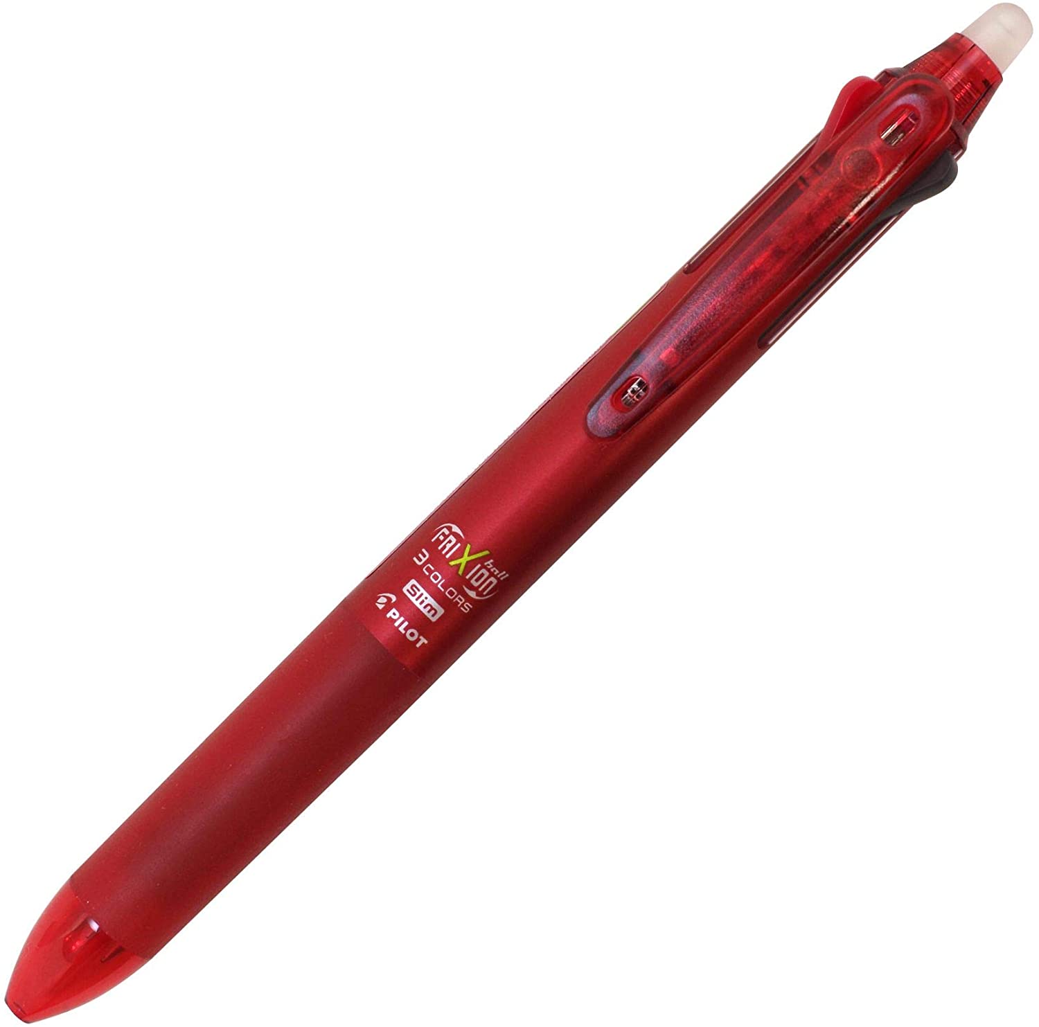 3色ボールペン フリクションボール3スリム 0.5mm【レッド】 LKFBS60EF-R