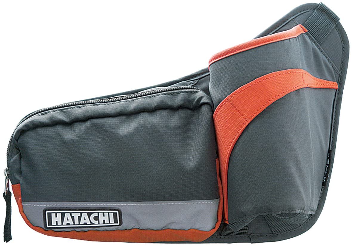 ハタチ(HATACHI) ラージポケットドリンクポーチ グレー WH7100
