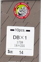 オルガンミシン針 No14 工業用 (DB) 1袋(10本入)