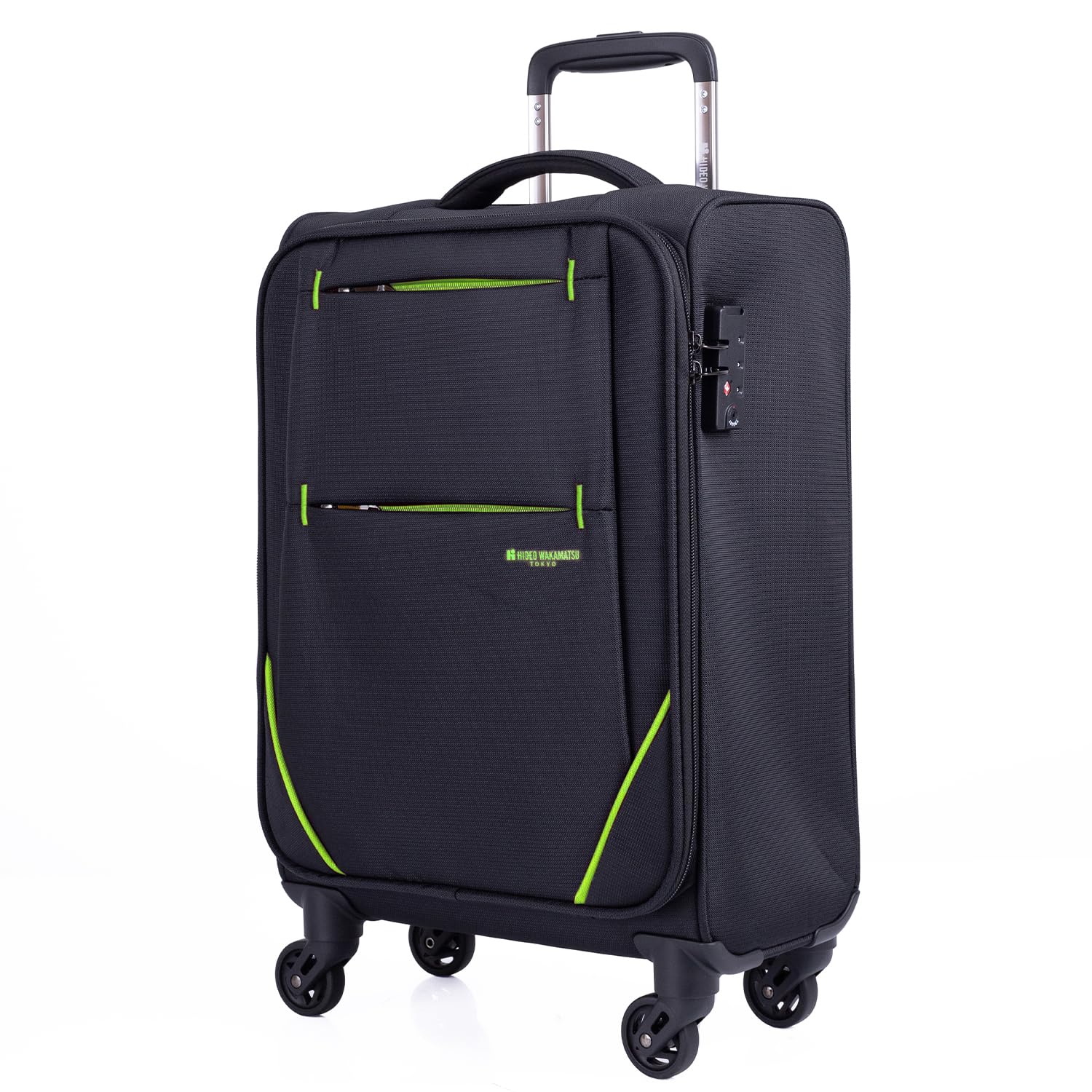 [ヒデオワカマツ] キャリーケース フライIII スーツケース ソフトキャリーケース 機内持ち込み 超軽量 ..