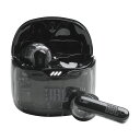 JBL TUNE FLEX GHOST ワイヤレスイヤホン bluetooth 2ウェイ装着/ノイズキャンセリング/IPX4/ブラック/JBLTFLEXGBLK