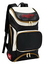 ローリングス(Rawlings) 野球用 バッグ (リュック タイプ) チームバックパック 38L EBA9S01 ブラック/ホワイト