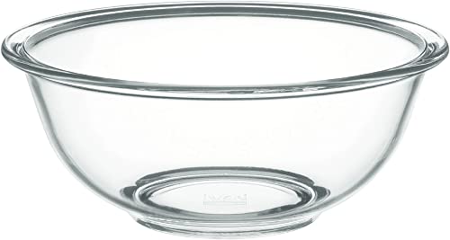 iwaki(イワキ) AGCテクノグラス 耐熱ガラス ボウル 丸型 2.5L 外径25cm 電子レンジ/オーブン/食洗器対..