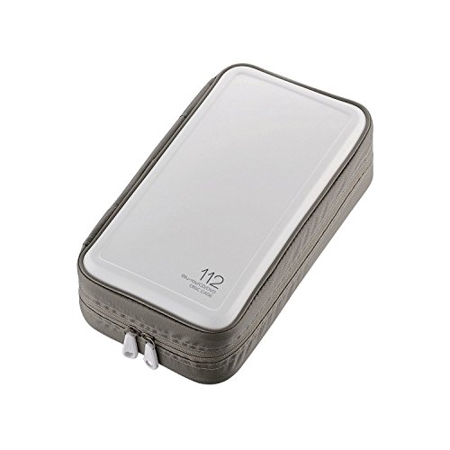 エレコム DVD BD CDケース セミハード 112枚収納 ホワイト CCD-HB112WH