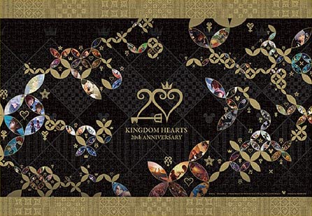 ジグソーパズル キングダムハーツ/20th Anniversary アイコンパターン 1000ピース D-1000-099 