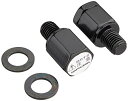 タナックス バイクミラー ナポレオン 正ネジアダプター ブラック 【逆10mm→正10mm】 SH-10