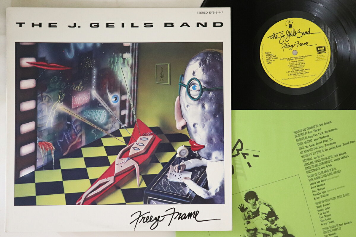 【中古】LP J Geils Band Freeze Frame EYS81447 EMI AMERICA /00260