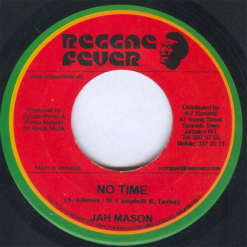 Other - 【中古】7” Jah Mason No Time RF010 Reggae Fever /00080