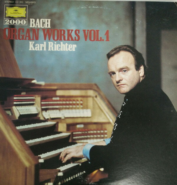 【中古】LP カール・リヒター トッカータとフーガ　二短調bwv565 トリオ・ソナタ第2 MGA9913,2565168 Deutsche Grammophon /00260