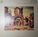 【中古】LP ジャン・クロード・マルゴワール ヘンデル : 水上の音楽 ハイライト 組曲 王宮の花火の FCCA446 CBS SONY /00260