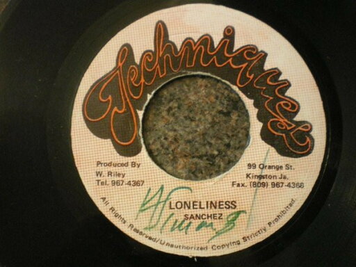 【中古】ジャマイカ7” Sanchez Loneliness NONE Techniques /00080 【中古】ジャマイカ7” Sanchez Loneliness NONE Techniques /00080