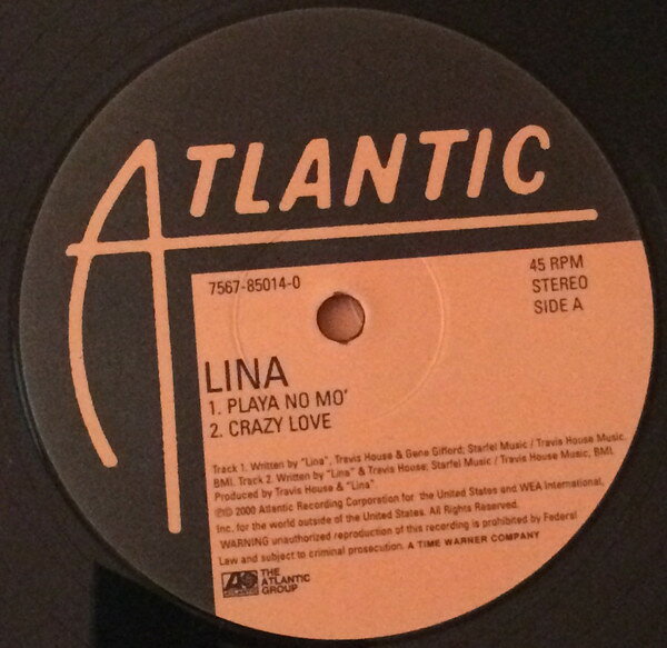 ・アーティスト Lina ・タイトル Playa No Mo' ・レーベル・型番 Atlantic 7567850140 ・フォーマット 12" ・コンディション(盤) 非常に良い(EX) ・コンディション(ジャケット) プレインカバー（元ジャケット／カバー無し） ・コンディション(帯) オビなし ・特記事項 サンプル画像です。実際の商品の画像ではありません 商品写真はバーコード/カタログ番号に対応したサンプル画像ですので、お送りする商品の画像ではありません。帯やライナーなどの付属品は、特記事項に記載されている場合のみ含まれます。プロモやカラーレコードなどの仕様についても、該当する場合のみ特記事項に記載しています。 【ご購入前に必ずご確認ください】 ・本店サイト(www.recordcity.jp)とは価格、送料が違います ・本店サイト、その他支店のオーダーとは同梱発送できません ・注文確定後に別の注文を頂いた場合、注文同士の同梱は致しかねます。 ・別倉庫から発送しているため、店頭受け渡しは対応しておりません ・一部商品は他の通販サイトでも販売しているため、ご注文のタイミングによっては商品のご用意ができない場合がございます。 ・土日祝日はお休みです 金曜・祝前日9時以降のご連絡またはご入金は、返答または発送が週明け・祝日明けに順次対応となります。 ・ご購入後のキャンセル不可 ご購入後のキャンセルはいかなる理由においてもお受けできません。ご了承の上、ご購入くださいませ。 ・日本郵便(ゆうパック/ゆうメール)によるお届けになります。 ・中古品であることをご理解ください 当ストアでは中古商品を主に販売しております。中古品であることをご理解の上ご購入ください。また、一部商品はRecordCityオンラインストアで試聴可能です。 ・返品について お客様のご都合による返品は一切承っておりません。 表記の内容と実際の商品に相違がある場合、また針飛び等で返品・返金をご希望される場合は、商品の到着後1週間以内にご連絡ください。商品の返送をこちらで確認後、キャンセル・返金を行います。 コンディションVG以下の商品は返品できません。プレイに影響のない表面のこすれ傷、プレス起因のノイズ盤は返品の対象外です。 【コンディション表記】 ・ほぼ新品(M-)(Like New) 完全な新品。未使用。当店ではほぼ使用しません ・非常に良い(EX)(Excellent) 中古盤として美品な状態。わずかな経年を感じるものの傷みを感じさせない、当店基準で最高の状態 ・良い(VG+)(Very Good Plus) 丁寧に扱われた中古品で、軽い使用感がみられる。 ・可(VG)(Acceptable) 使い込まれた中古品で、「良い」よりもさらに使用感がみられる。 ・悪い(VG-)(Bad) 状態が悪いアイテム。使用の保障はなく、再生不可、針飛び、目立つノイズがあるかもしれない。状態によるクレーム不可。返品不可。 ・非常に悪い(G)(Very Bad) 「悪い」よりさらに状態が悪いアイテム。使用の保障はなく、再生不可、針飛び、目立つノイズがあるかもしれない。状態によるクレーム不可。返品不可。 ・ジャンク(Fair)(Junk/Fair) 割れている、反っている、水ダメージがある、カビ、ジャケットが分離している、ひどい書き込み、ひどい擦れなど最低の状態。使用の保障はなく、再生不可、針飛び、目立つノイズがあるかもしれない。状態によるクレーム不可。返品不可。 ・ジャンク(Poor)(Junk/Poor) 割れている、反っている、水ダメージがある、カビ、ジャケットが分離している、ひどい書き込み、ひどい擦れなど最低の状態。使用の保障はなく、再生不可、針飛び、目立つノイズがあるかもしれない。状態によるクレーム不可。返品不可。