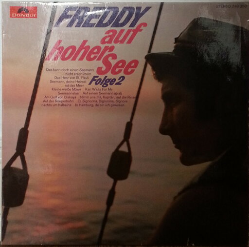 【中古】独LP Freddy Quinn Freddy Auf Hoher See, Folge 2 249350 Polydor /00260 【中古】独LP Freddy Quinn Freddy Auf Hoher See, Folge 2 249350 Polydor /00260