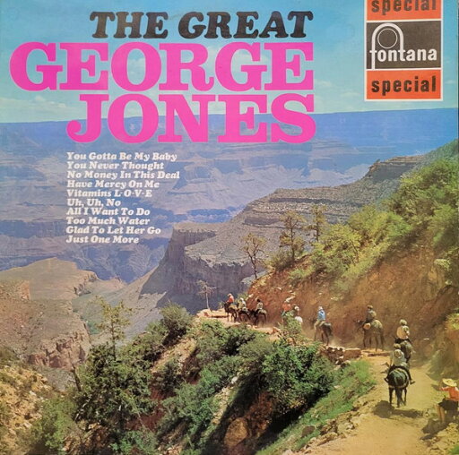 【中古】英LP George Jones The Great George Jones SFL13202 Fontana, Fontana /00260 【中古】英LP George Jones The Great George Jones SFL13202 Fontana, Fontana /00260