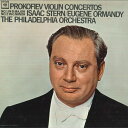 【中古】米LP Isaac Stern, Eugene Ormandy, P Prokofiev : Violin Concertos (No. 1 In D ...