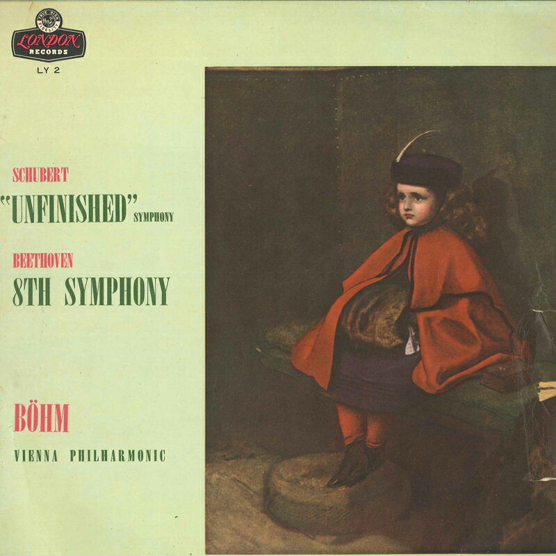 【中古】LP ウィーン・フィルハーモニー管弦 シューベルト,　交響曲第8番ロ短調　未完成,　ベートー LY2 LONDON /00260