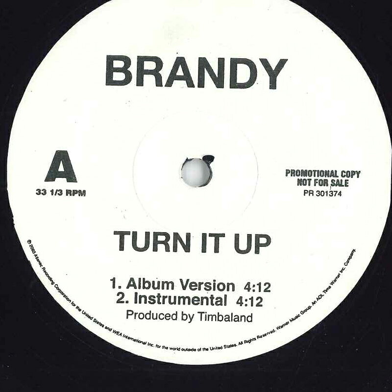・アーティスト Brandy ・タイトル Turn It Up ・レーベル・型番 Atlantic PR301374PROMO ・フォーマット 12インチレコード ・コンディション(盤) 良い (VG+) ・コンディション(ジャケット) カバーなし ・コンディション(帯) オビなし ・特記事項 【プロモ盤】 【盤に小さいキズ】 サンプル画像です。実際の商品の画像ではありません 商品写真はバーコード/カタログ番号に対応したサンプル画像ですので、お送りする商品の画像ではありません。帯やライナーなどの付属品は、特記事項に記載されている場合のみ含まれます。プロモやカラーレコードなどの仕様についても、該当する場合のみ特記事項に記載しています。 【ご購入前に必ずご確認ください】 ・本店サイト(www.recordcity.jp)とは価格、送料が違います ・本店サイト、その他支店のオーダーとは同梱発送できません ・注文確定後に別の注文を頂いた場合、注文同士の同梱は致しかねます。 ・別倉庫から発送しているため、店頭受け渡しは対応しておりません ・一部商品は他の通販サイトでも販売しているため、ご注文のタイミングによっては商品のご用意ができない場合がございます。 ・土日祝日はお休みです 金曜・祝前日9時以降のご連絡またはご入金は、返答または発送が週明け・祝日明けに順次対応となります。 ・ご購入後のキャンセル不可 ご購入後のキャンセルはいかなる理由においてもお受けできません。ご了承の上、ご購入くださいませ。 ・日本郵便(ゆうパック/ゆうメール)によるお届けになります。 ・中古品であることをご理解ください 当ストアでは中古商品を主に販売しております。中古品であることをご理解の上ご購入ください。また、一部商品はRecordCityオンラインストアで試聴可能です。 ・返品について お客様のご都合による返品は一切承っておりません。 表記の内容と実際の商品に相違がある場合、また針飛び等で返品・返金をご希望される場合は、商品の到着後1週間以内にご連絡ください。商品の返送をこちらで確認後、キャンセル・返金を行います。 コンディションVG以下の商品は返品できません。プレイに影響のない表面のこすれ傷、プレス起因のノイズ盤は返品の対象外です。 【コンディション表記】 ・ほぼ新品(M-)(Like New) 完全な新品。未使用。当店ではほぼ使用しません ・非常に良い(EX)(Excellent) 中古盤として美品な状態。わずかな経年を感じるものの傷みを感じさせない、当店基準で最高の状態 ・良い(VG+)(Very Good Plus) 丁寧に扱われた中古品で、軽い使用感がみられる。 ・可(VG)(Acceptable) 使い込まれた中古品で、「良い」よりもさらに使用感がみられる。 ・悪い(VG-)(Bad) 状態が悪いアイテム。使用の保障はなく、再生不可、針飛び、目立つノイズがあるかもしれない。状態によるクレーム不可。返品不可。 ・非常に悪い(G)(Very Bad) 「悪い」よりさらに状態が悪いアイテム。使用の保障はなく、再生不可、針飛び、目立つノイズがあるかもしれない。状態によるクレーム不可。返品不可。 ・ジャンク(Fair)(Junk/Fair) 割れている、反っている、水ダメージがある、カビ、ジャケットが分離している、ひどい書き込み、ひどい擦れなど最低の状態。使用の保障はなく、再生不可、針飛び、目立つノイズがあるかもしれない。状態によるクレーム不可。返品不可。 ・ジャンク(Poor)(Junk/Poor) 割れている、反っている、水ダメージがある、カビ、ジャケットが分離している、ひどい書き込み、ひどい擦れなど最低の状態。使用の保障はなく、再生不可、針飛び、目立つノイズがあるかもしれない。状態によるクレーム不可。返品不可。