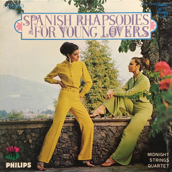 【中古】LP Midnight String Quartet Spanish Rhapsodies For Young Lovers SFL7348 PHILIPS /00260