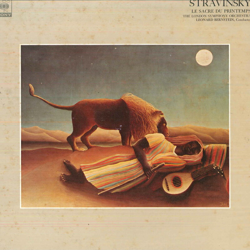 【中古】LP レナード バーンスタイン, ロン ストラヴィンスキー : バレエ音楽 春の祭典 FCCA535 CBSSONY /00260
