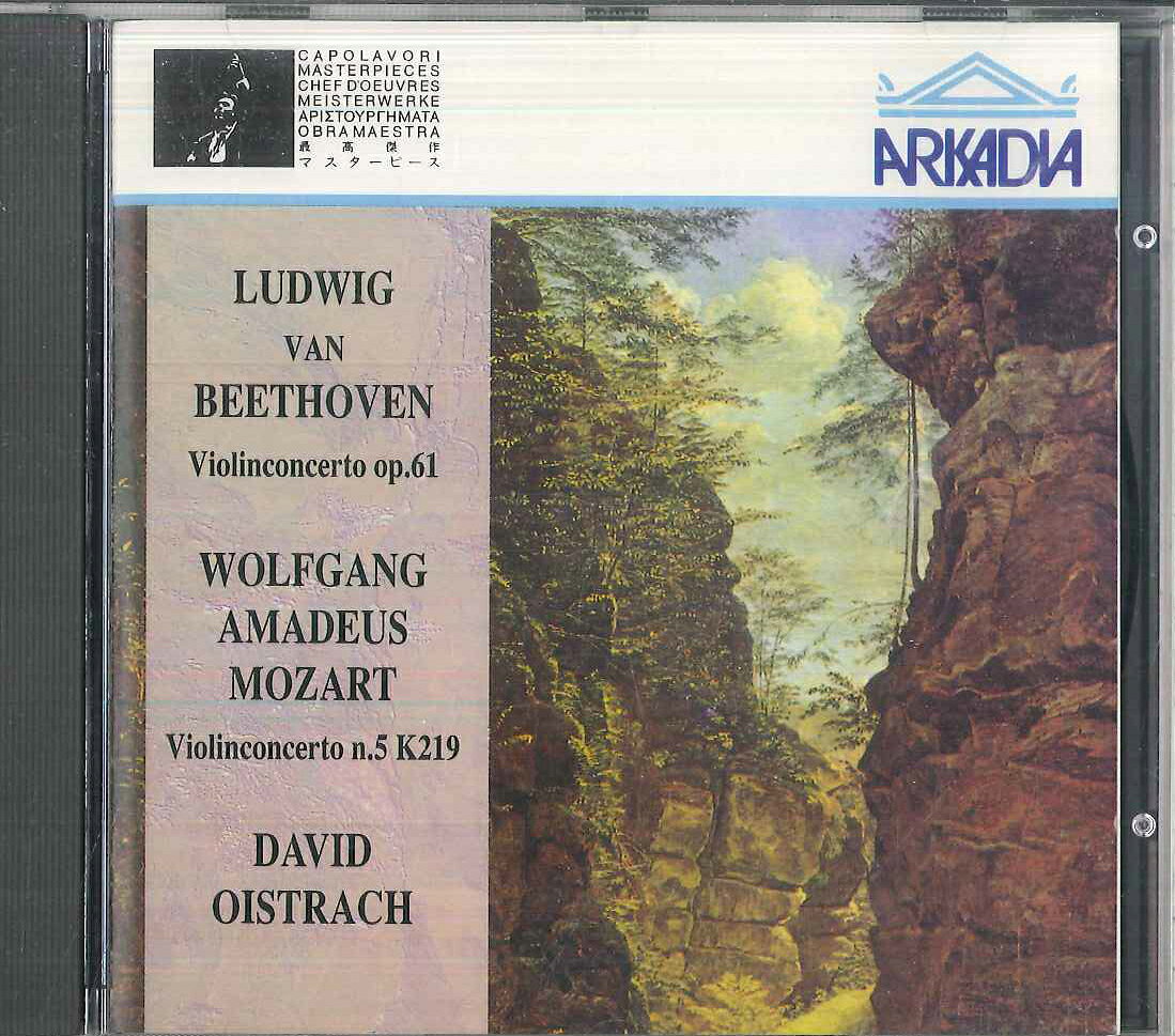 欧CD David, Gui; Mitropoul Oistrakh Beethoven/Mozart;Violin Con CDMP4181 ARKADIA /00110