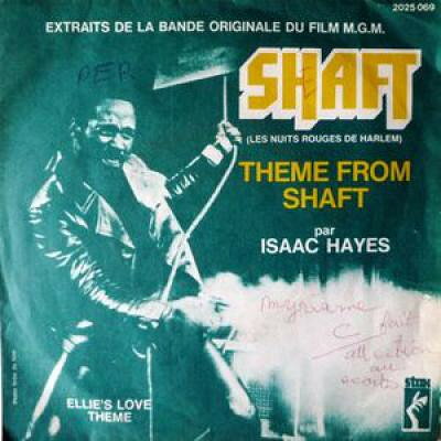 仏7” Isaac Hayes Theme From ”Shaft” / ”Cafe´Regios” 2025069 Stax /00080