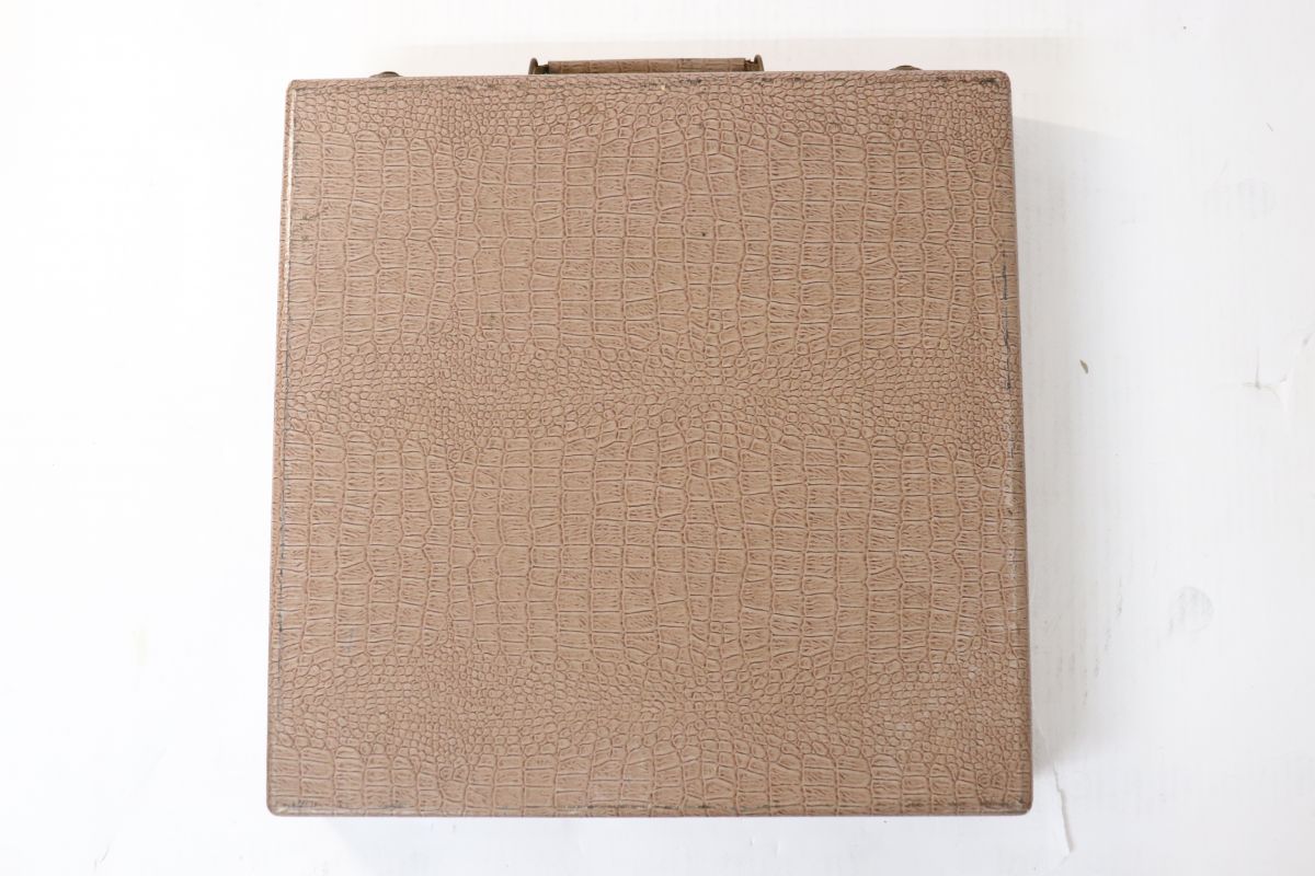 【中古】 Record LP Case Beige /550