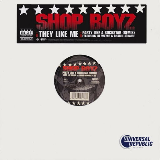 【中古】米12” Shop Boyz They Like Me B000982311 Universal Republic R /00250 【中古】米12” Shop Boyz They Like Me B000982311 Universal Republic R /00250