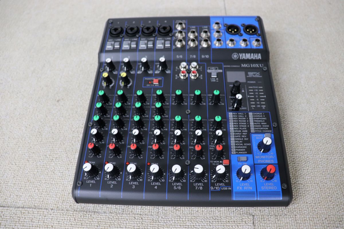 【中古】Yamaha ヤマハ MG10XU Mixing Console ミキシングコンソ-ル /02100