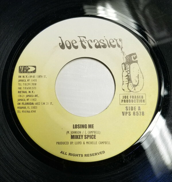 【中古】米7” Mikey Spice Losing Me VPS8578 Joe Frasier /00080