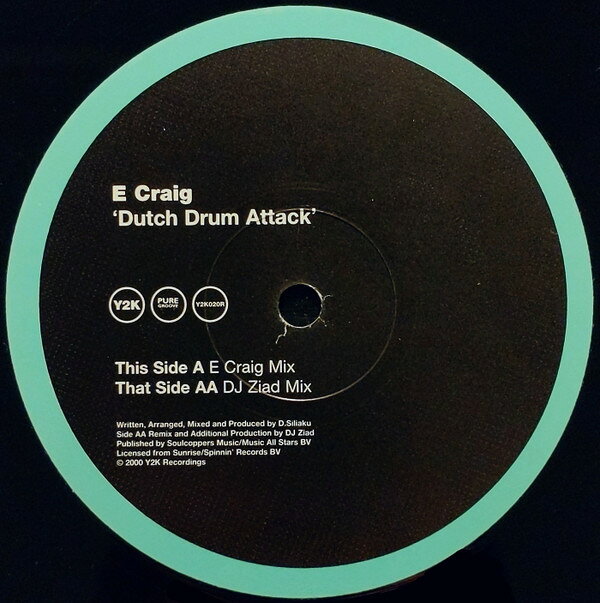 【中古】米12” E-Craig Dutch Drum Attack Y2K020R Y2K /00250