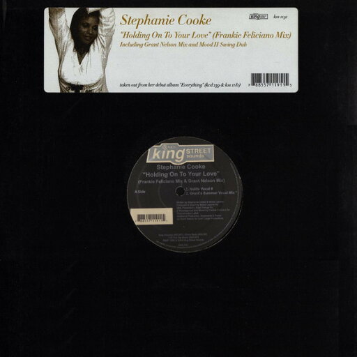 【中古】米12” Stephanie Cooke Holding On To Your Love KSS1191 King Street Sounds /00250 【中古】米12” Stephanie Cooke Holding On To Your Love KSS1191 King Street Sounds /00250