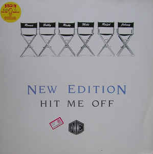 【中古】英12” New Edition Hit Me Off MCST48014 MCA Records /00250