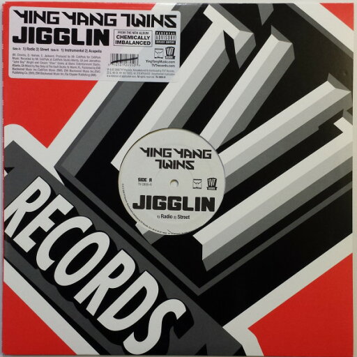 【中古】米12” Ying Yang Twins Jigglin TV28550 TVT Records /00250 【中古】米12” Ying Yang Twins Jigglin TV28550 TVT Records /00250
