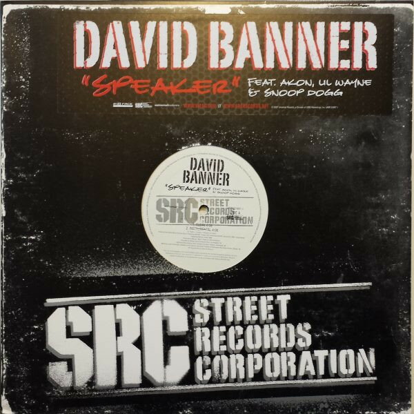 【中古】米12” David Banner Speaker UNIR218971 SRC /00250