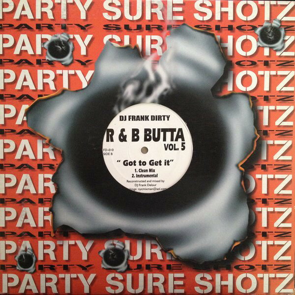 【中古】英12” DJ Frank Dirty R&amp;B Butta Volume 5 FD010 Not On Label /00250