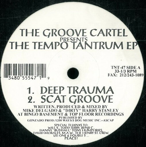 【中古】米12” Groove Cartel The Tempo Tantrum EP TNT47 TNT Records /00250 【中古】米12” Groove Cartel The Tempo Tantrum EP TNT47 TNT Records /00250