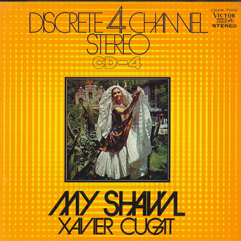 【中古】LP Xavier Cugat My Shawl (- 4CH Quadraphonic) CD4W7002 VICTOR /00400