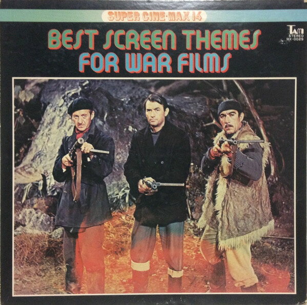 【中古】LP OST Best Screen Themes For War Films MX0029 TAM /00260