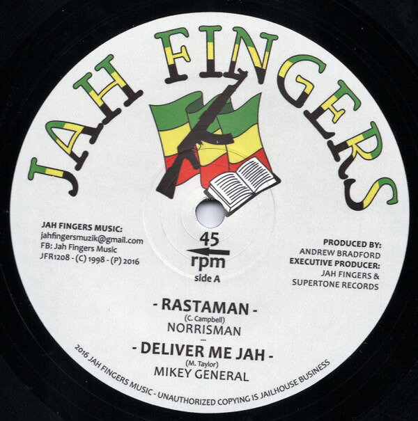 12” Norrisman, Mikey General, Bucc Rastaman / Deliver Me Jah / Dem A Hypocrite JFR1208 /00250