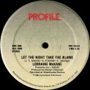 【中古】米12” Lorraine Mckane Let The Night Take The Blame PRO7061 Profile Records /0...