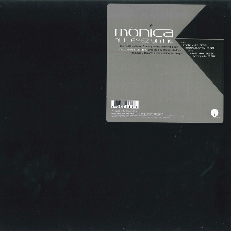 【中古】米12” Monica All Eyez On Me 80813211811 J /00250