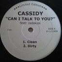 【中古】米12” Cassidy Can I Talk To You? C1 Not On Label /00250