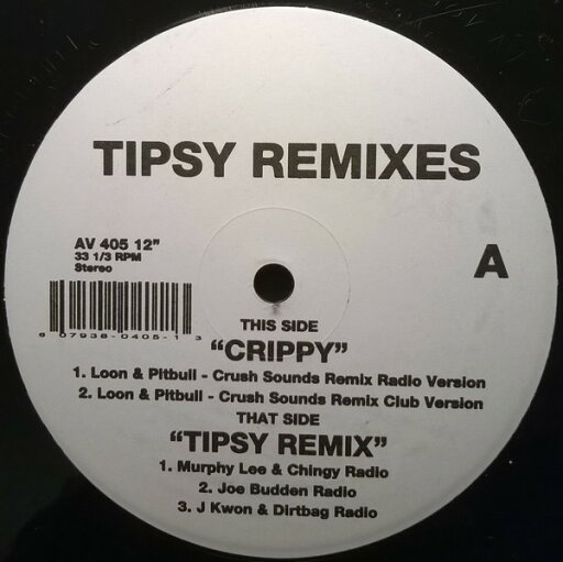 【中古】米12” Various Tipsy Remixes AV405 AV8 Records /00250 【中古】米12” Various Tipsy Remixes AV405 AV8 Records /00250