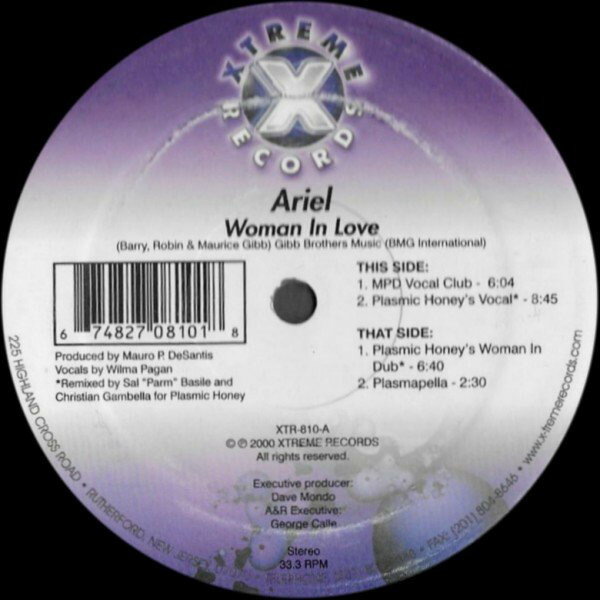 ・アーティスト Ariel ・タイトル Woman In Love ・レーベル・型番 Xtreme Records XTR810 ・フォーマット 12" ・コンディション(盤) 非常に良い(EX) ・コンディション(ジャケット) 良い (VG+) ・コンディション(帯) オビなし ・特記事項 【盤に薄い跡】 サンプル画像です。実際の商品の画像ではありません 商品写真はバーコード/カタログ番号に対応したサンプル画像ですので、お送りする商品の画像ではありません。帯やライナーなどの付属品は、特記事項に記載されている場合のみ含まれます。プロモやカラーレコードなどの仕様についても、該当する場合のみ特記事項に記載しています。 【ご購入前に必ずご確認ください】 ・本店サイト(www.recordcity.jp)とは価格、送料が違います ・本店サイト、その他支店のオーダーとは同梱発送できません ・注文確定後に別の注文を頂いた場合、注文同士の同梱は致しかねます。 ・別倉庫から発送しているため、店頭受け渡しは対応しておりません ・一部商品は他の通販サイトでも販売しているため、ご注文のタイミングによっては商品のご用意ができない場合がございます。 ・土日祝日はお休みです 金曜・祝前日9時以降のご連絡またはご入金は、返答または発送が週明け・祝日明けに順次対応となります。 ・ご購入後のキャンセル不可 ご購入後のキャンセルはいかなる理由においてもお受けできません。ご了承の上、ご購入くださいませ。 ・日本郵便(ゆうパック/ゆうメール)によるお届けになります。 ・中古品であることをご理解ください 当ストアでは中古商品を主に販売しております。中古品であることをご理解の上ご購入ください。また、一部商品はRecordCityオンラインストアで試聴可能です。 ・返品について お客様のご都合による返品は一切承っておりません。 表記の内容と実際の商品に相違がある場合、また針飛び等で返品・返金をご希望される場合は、商品の到着後1週間以内にご連絡ください。商品の返送をこちらで確認後、キャンセル・返金を行います。 コンディションVG以下の商品は返品できません。プレイに影響のない表面のこすれ傷、プレス起因のノイズ盤は返品の対象外です。 【コンディション表記】 ・ほぼ新品(M-)(Like New) 完全な新品。未使用。当店ではほぼ使用しません ・非常に良い(EX)(Excellent) 中古盤として美品な状態。わずかな経年を感じるものの傷みを感じさせない、当店基準で最高の状態 ・良い(VG+)(Very Good Plus) 丁寧に扱われた中古品で、軽い使用感がみられる。 ・可(VG)(Acceptable) 使い込まれた中古品で、「良い」よりもさらに使用感がみられる。 ・悪い(VG-)(Bad) 状態が悪いアイテム。使用の保障はなく、再生不可、針飛び、目立つノイズがあるかもしれない。状態によるクレーム不可。返品不可。 ・非常に悪い(G)(Very Bad) 「悪い」よりさらに状態が悪いアイテム。使用の保障はなく、再生不可、針飛び、目立つノイズがあるかもしれない。状態によるクレーム不可。返品不可。 ・ジャンク(Fair)(Junk/Fair) 割れている、反っている、水ダメージがある、カビ、ジャケットが分離している、ひどい書き込み、ひどい擦れなど最低の状態。使用の保障はなく、再生不可、針飛び、目立つノイズがあるかもしれない。状態によるクレーム不可。返品不可。 ・ジャンク(Poor)(Junk/Poor) 割れている、反っている、水ダメージがある、カビ、ジャケットが分離している、ひどい書き込み、ひどい擦れなど最低の状態。使用の保障はなく、再生不可、針飛び、目立つノイズがあるかもしれない。状態によるクレーム不可。返品不可。