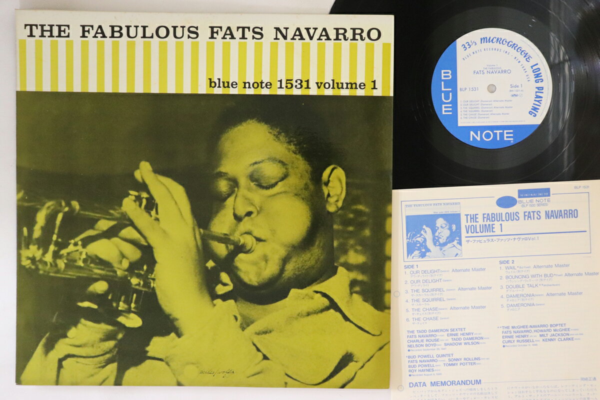 ����š�LP Fats Navarro Fabulous Fats Navarro Volume 1 BLP1531 BLUE NOTE /00260