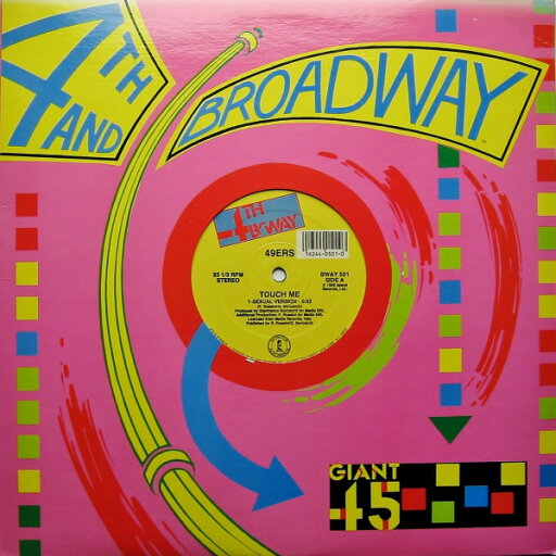 【中古】米12” 49ers Touch Me (Sexual Version) BWAY501 4th & Broadway /00250 【中古】米12” 49ers Touch Me (Sexual Version) BWAY501 4th & Broadway /00250