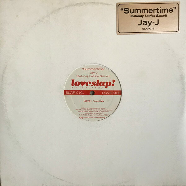 【中古】米12” Jay-J Summertime SLAP019 Loveslap! Recordings /00250